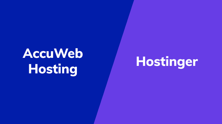 AccuWeb vs. Hostinger